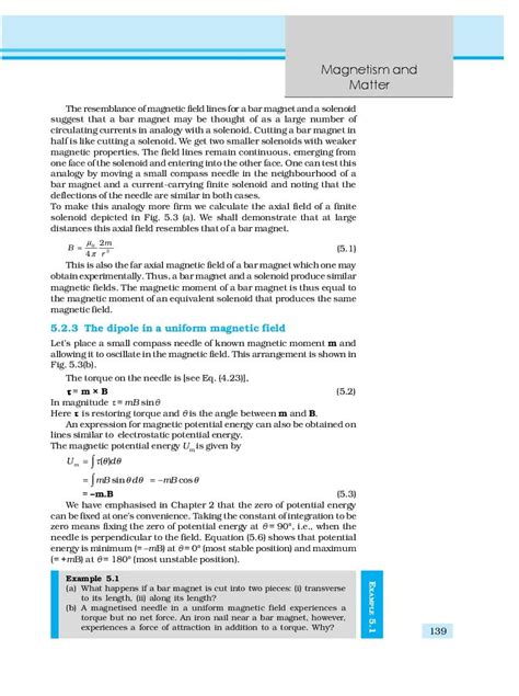 Image result for Class 12 Physics Chapter Bar Magnet