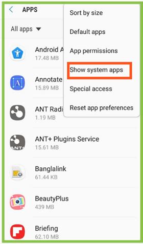 Image result for Samsung Android Remove Software Update