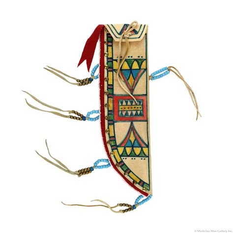 Joyce Growing Thunder - Assiniboine/Sioux Fogarty Parfleche Knife Shea