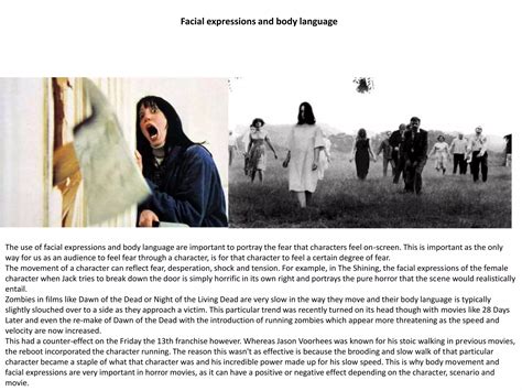 Mise en scene in horror | PPTX