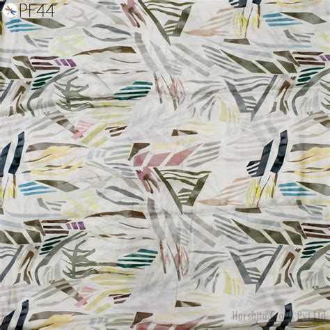 Indian Modal Satin Fabric by the Yard Flowy Soft Printed Summer Dresse ...