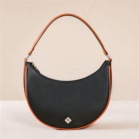 Moon Shoulder Bag For Women Black Online - Premium Shoulder Bag | Nestasia