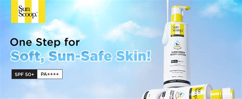 Buy SunScoop 5% Niacinamide Daily Moisture Sunscreen Body Lotion SPF 50 ...