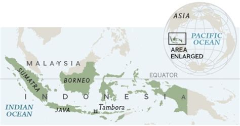 Location Of Tambora