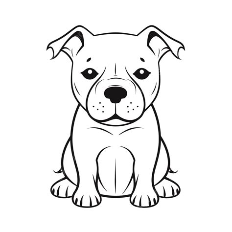 Mastering The Art Of A Pitbull Dog Drawing Face Easy: A Step-by-Step Guide