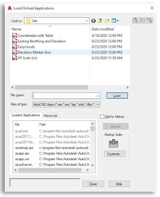Cad Lisp and Tips: AutoCAD Tip : How to Load an AutoLISP Program?