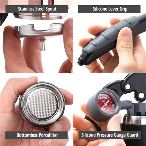 Flair Manual Lever Espresso Maker with Stainless Steel India | Ubuy