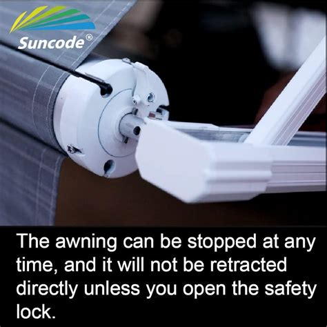 Buy Suncode White RV Modular Retractable Manual RV Awning Frame ...