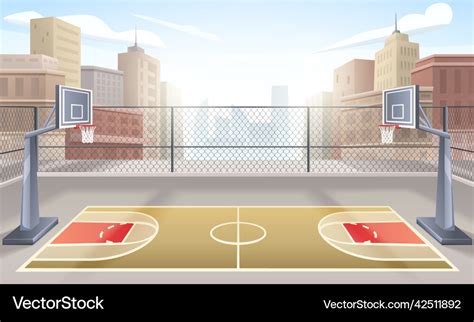 Basketball Court Cartoon 的图像结果