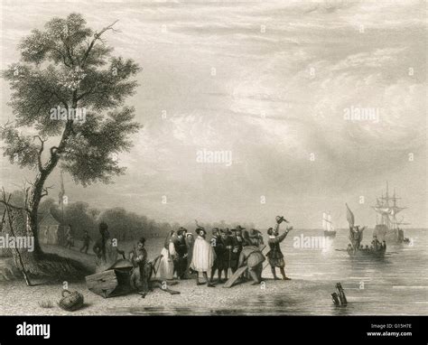 Jamestown settlement 1607 hi-res stock photography and images - Alamy
