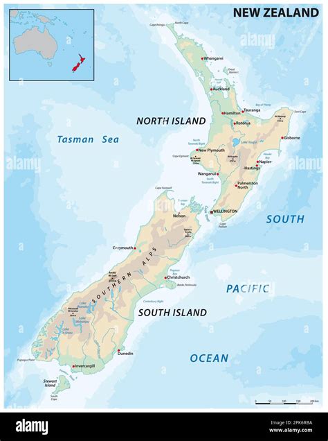 Political Map Of Queenstown New Zealand Political Map Of New Zealand