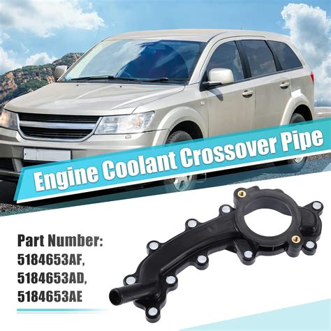 X AUTOHAUX Engine Coolant Crossover Pipe w/Gasket India | Ubuy
