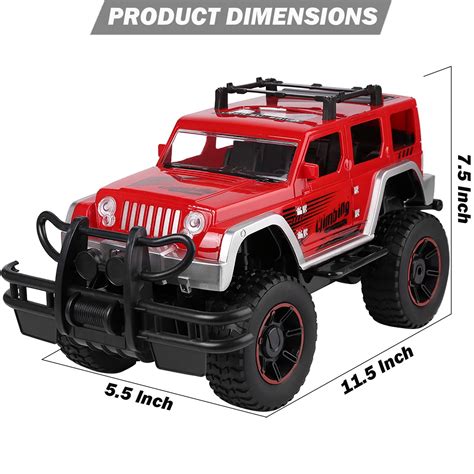 Buy 1:12 Scale RC Big Wheel Beast Monster Truck Remote Control Pickup ...