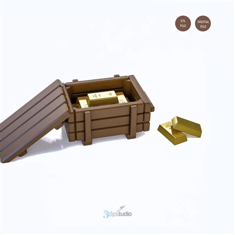 Buy Mini Ingots With Army Crate Stl Files, Stl File 3d Printing ...