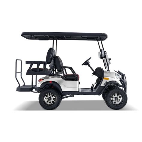 KANDI 4 Seat Electric Golf Cart, Max Speed 15 MPH LOW4PLIME-L-S at ...