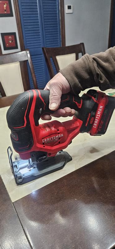 CRAFTSMAN V20 RP 20-volt Max Brushless Variable Keyless Cordless Jigsaw ...