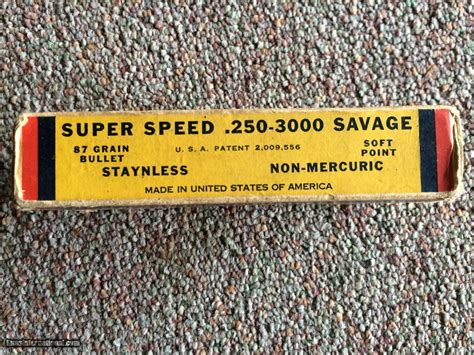 Winchester 250-3000 Savage Super Speed