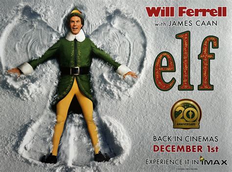 Original ELF Movie Poster - Will Ferrell - Christmas - Santa Claus