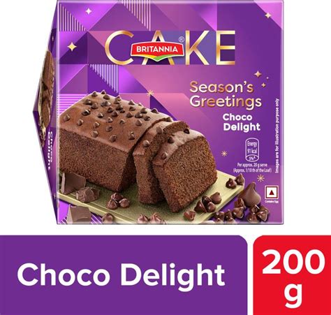 BRITANNIA Season's Greetings Choco Delight Cake Price in India - Buy ...