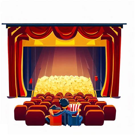 Movie Theater Clipart Free Photo - ClipartWorld