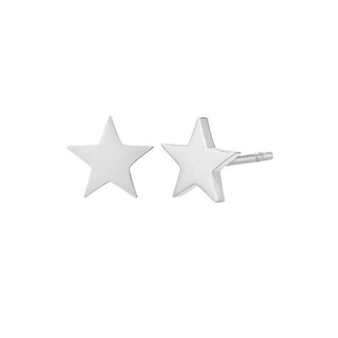 Star Stud Earring Silver | EARRINGS | BUD TO ROSE™