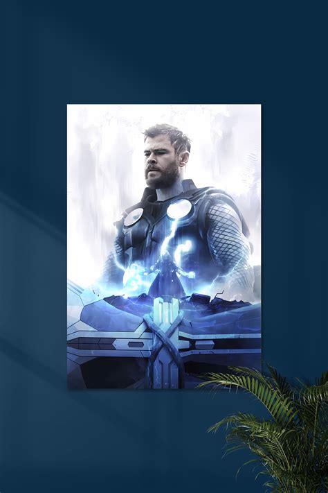 God of Thunder Thor | Avenger | MCU | Movie Poster | Posterized.in