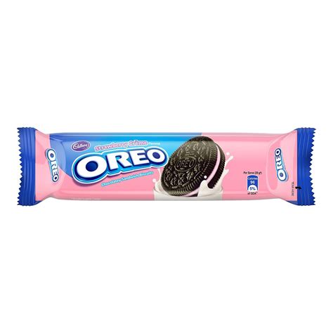 Cadbury Oreo Strawberry Creme Biscuit, 120 g : Amazon.in: Grocery ...