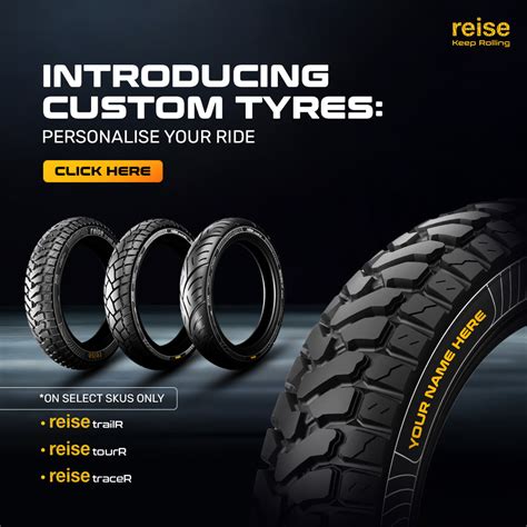 Reise Moto tourR 120/80-18 62P Rear Tube Tyre – V Gears