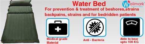 Welimark Water Bed for Bed Sore Prevention - Neutralizes Pressure ...
