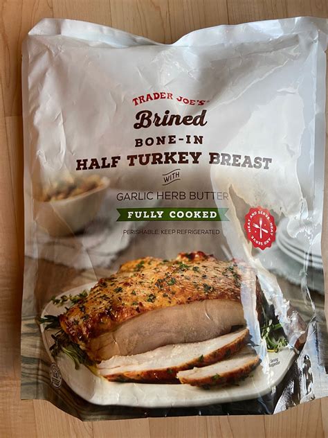 Trader Joe's Brined Bone-In Half Turkey Breast Review - Club Trader Joe's