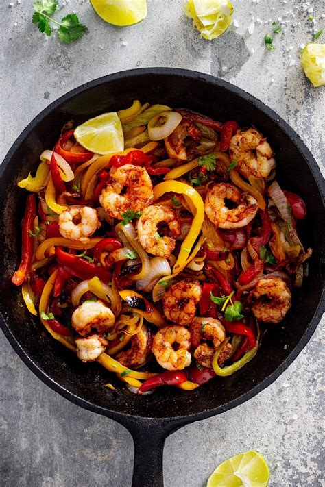 Fajitas De Camaron Receta