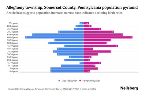Allegheny township, Somerset County, Pennsylvania Population by Age ...