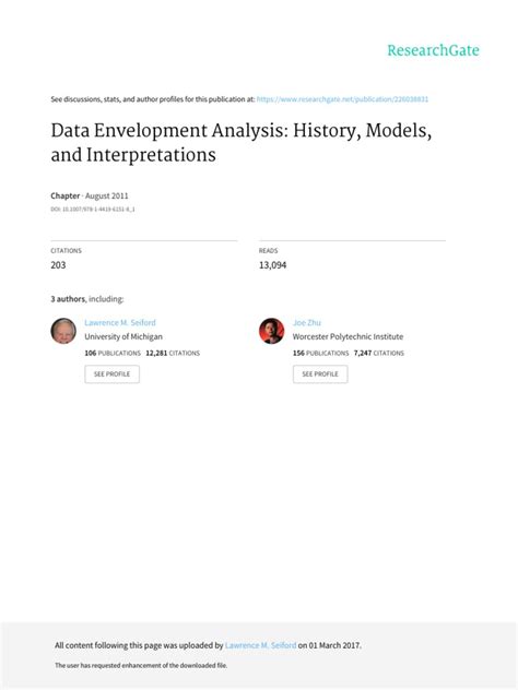 Data Envelopment Analysis Example 的图像结果