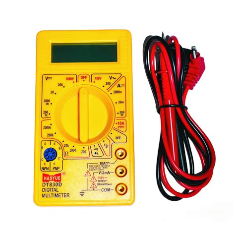 Digital Multimeter DT830D High Quality – Harish Projects