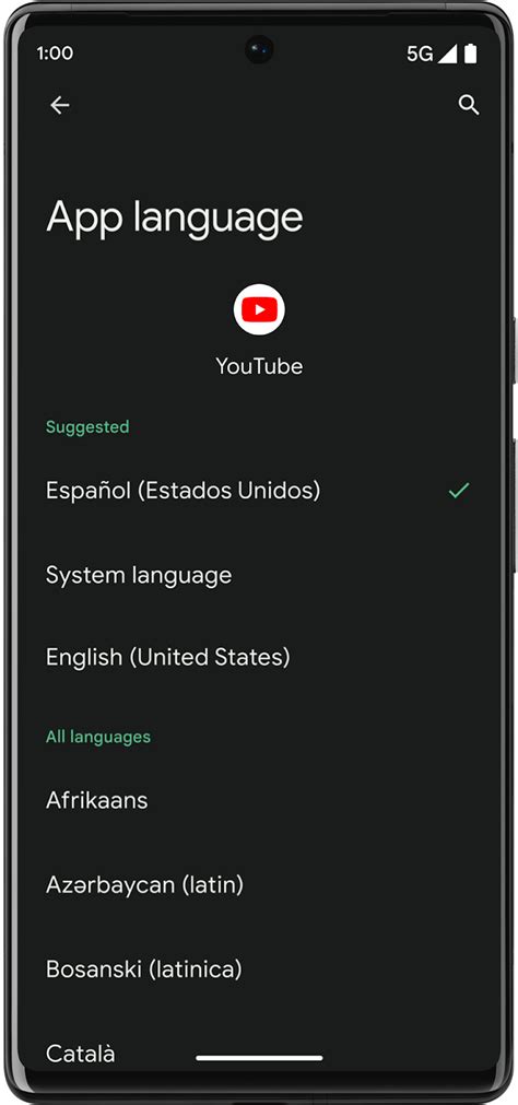 Language Preferences Setting 的图像结果