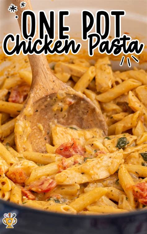 One Pot Chicken Pasta | Dinner | The Best Blog Recipes