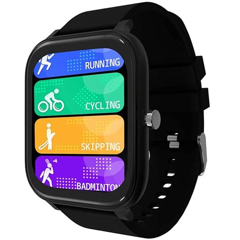 Zebronics ZEB-FIT8220CH Smart Watch with 4.3cm Large Square Touch ...