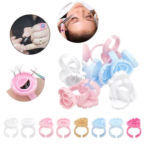 100pcs Disposable Tattoo Ink Caps Ring Microblading Permanent Pigment ...