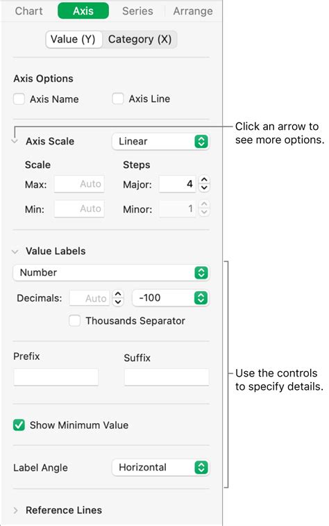 Change the look of chart text and labels in Numbers on Mac - Apple ...
