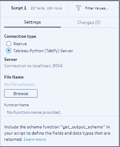 Python Scripting in Tableau Desktop 的图像结果