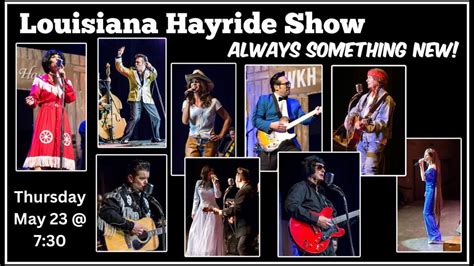 Louisiana Hayride - Always Something New!, Venables Theatre, Oliver, 23 ...