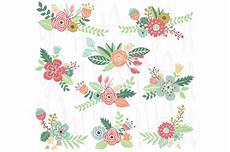Wedding Flower Clip by Wedding Flower Clip Illustrations On Creative Market Wedding Flower Clip