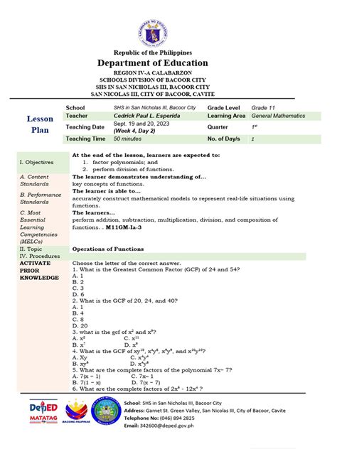 Image result for Function Division Examples