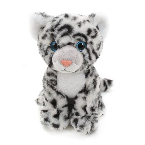 10 Inches Snow Leopard Stuffed Animal Plush Toy, Cuddles Toy Best Gift ...