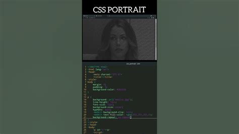 CSS Text Portrait Converter 的图像结果
