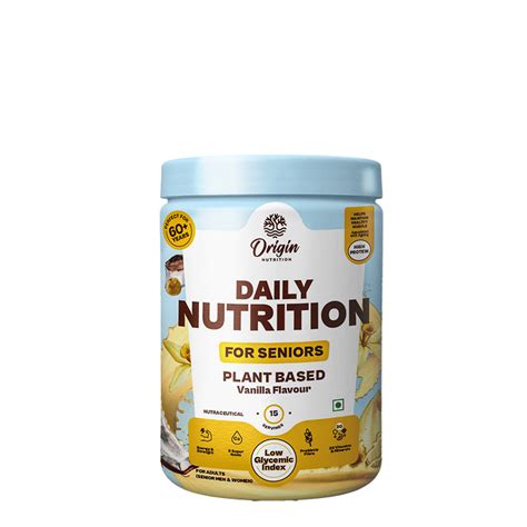 Daily Nutrition for Seniors – Origin Nutrition