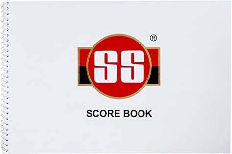 Zonex Executive Series Cricket Score Book (Spiral) - 60 Innings Scoring ...