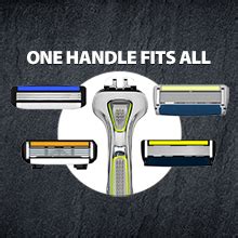 Buy LetsShave Pro 6 Advance Face & Body Shaving Razor Blade Refills ...