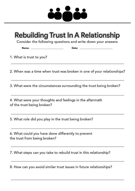 15 Relationship Skills Worksheets | Education